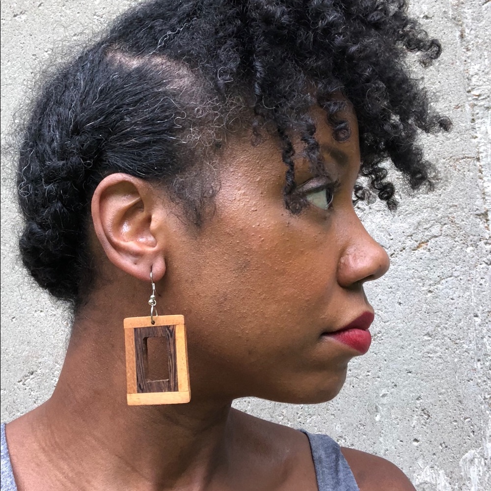 Wooden Earring Assortment (6 pair)